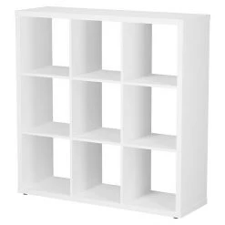 BAUHAUS Regal L X B X H: 39,2 X 111,7 X 111,7 Cm, Weiß