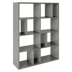 BAUHAUS Phönix Fortuna Raumteiler L X B X H: 34 X 112,5 X 146,6 Cm, Grau, Anzahl Fächer: 12