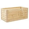 BAUHAUS HolzZollhaus Holzkiste A 1/1 35 X 70 X 35 Cm, Gehobelt, Natur