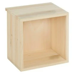 BAUHAUS Astigarraga Regalwürfel L X B X H: 22,5 X 30 X 30 Cm, Kiefernholz