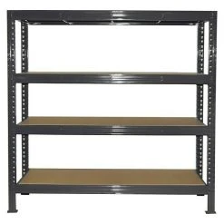 BAUHAUS Metall-Schwerlastregal Super Heavy 60 X 200 X 200 Cm, Traglast: 1.000, Stecken