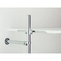 BAUHAUS Room Plaza Inside Smart Wandhalter-Set Geeignet Für: Inside Smart Regalsystem, Chrom, 1 Stk.