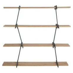 BAUHAUS Phönix Regal Babylon L X B X H: 30 X 120 X 134 Cm, Eiche, Traglast: 10 Kg/Boden