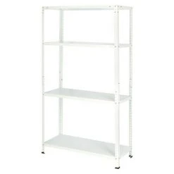 BAUHAUS Regalux Metallregal Höhe: 150 Cm, Traglast: 50 Kg/Boden