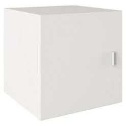 BAUHAUS Phönix Fortuna Container L X B X H: 33,4 X 34,1 X 34,1 Cm, Weiß, Passend Für: Phönix Regale Fortuna