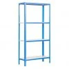 BAUHAUS Simonrack Homeclick Metallregal Mini L X B X H: 40 X 80 X 160 Cm, Traglast: 150 Kg/Boden, Anzahl Böden: 4 Stk., Blau