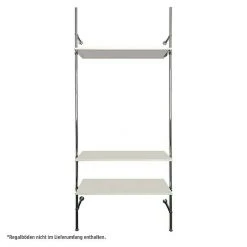 BAUHAUS Easy Connect Regalsystem-Grundmodul Geeignet Für: 3 Regalböden, Individuell Anpassbar