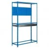 BAUHAUS Simonrack Simonracing Metall-Reifenregal Box Plus L X B X H: 40 X 100 X 200 Cm, Traglast: 200 Kg/Boden, Anzahl Böden: 3 Stk., Blau