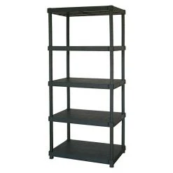 BAUHAUS Regalux Kunststoffregal XL 60 X 90 X 187 Cm, Traglast: 90 Kg/Boden